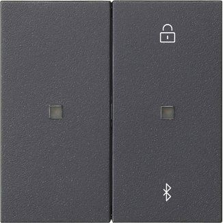 Gira - Bedienelement intelligent Jalousie-/Schaltuhr 538128 Anthrazit