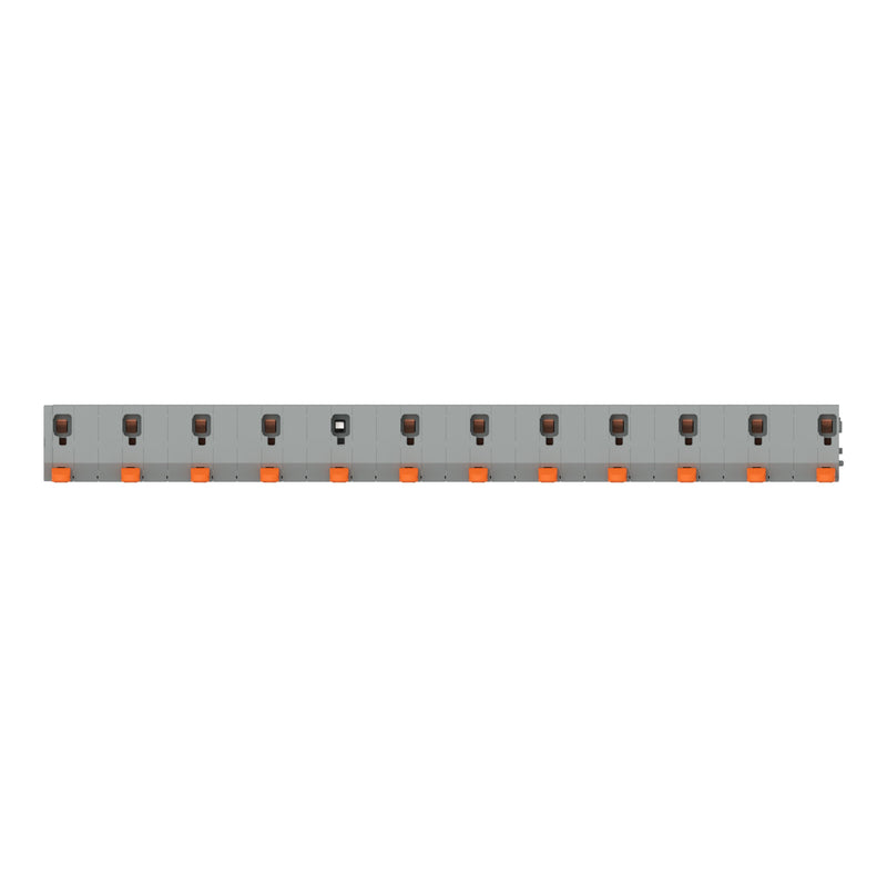 WAGO - Leiterplattenklemme 2601-3512 1,5mm²,gr − 10 Stück