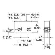 Turck - Einzelpositionsschalter Verriegelungsschalter SI-MAGB2MM − 1 Stück