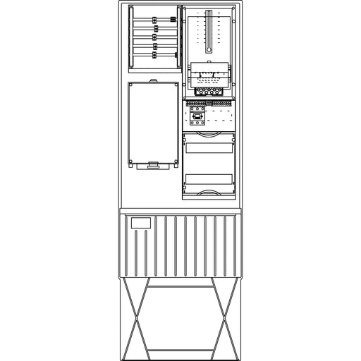 Elsta Mosdorfer - Zähler-Komplettschrank Zähleranschlusssäule ZS321.W4.33 A320 W4 1Z 3.HZ 33TE