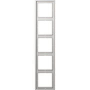 Jung - Abdeckrahmen Rahmen 5-fach lgr LS 985 LG waage/senkrecht