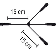 Scharnberger+Hasenbein - Elektrisches Zubehör/Ersatzteile für Leuchten Verteilerdose QuickFix 58509 3 Ausgänge trans