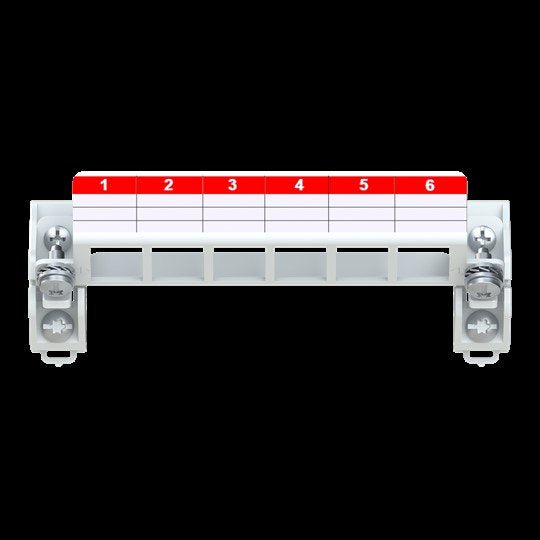Striebel&John - Montagezubehör (Schaltschrank) Patchpanel ZE335 6 fach