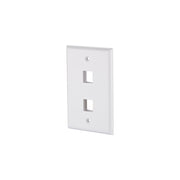 Metz Connect - Kommunikationsanschlussdose Kupfer Keystone Anschlussdose 1309152402KE US- Style 2 Port