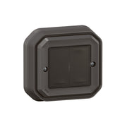 Legrand - Funksender Wandsender Licht 2-fach Legrand 069836L IP 55, Anthrazit