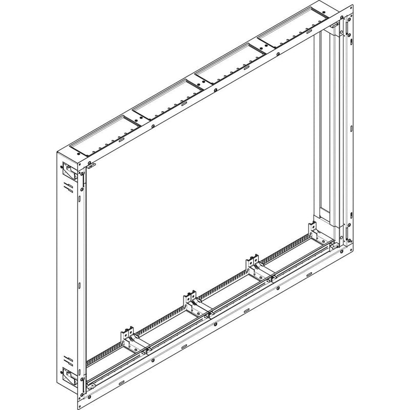 ABN - Installationskleinverteiler Flachverteil. UP/HW T110mm UL45X 240PLE, 4x5-reih
