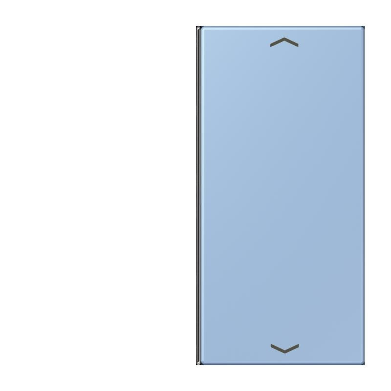 Jung - Abdeckung/Bedienelement für Installationsschalterprogramme Taste 2fach m. Pfeilsymb. LC 402 TSAP 207 outremer moyen