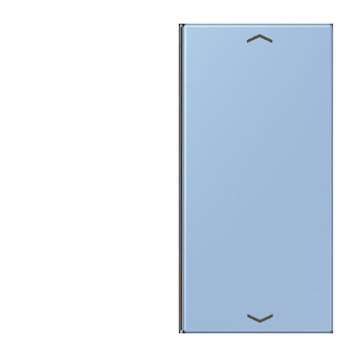 Jung - Abdeckung/Bedienelement für Installationsschalterprogramme Taste 2fach m. Pfeilsymb. LC 402 TSAP 207 outremer moyen