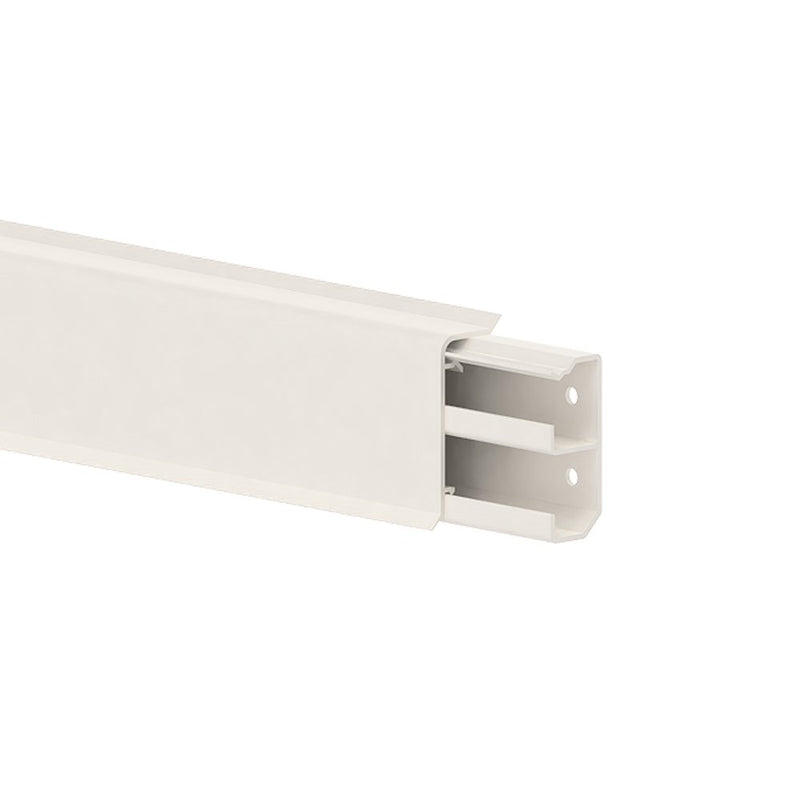 GGK - Sockelleistenkanal komplett SL-Kanal 20x50 cws 12451 − 2 Meter