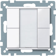 Schneider Electric - Bussystem-Tastsensor Taster 2fach plus MTN617225 aktivweiß