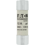 Eaton - Zylindrische Sicherung Sicherungseinsatz Nieders. CYL GG 14,#C14G12S 12A AC 500V 120kA − 10 Stück