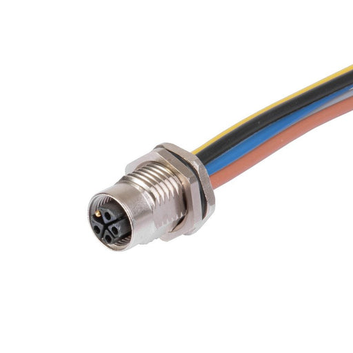 Weidmüller - Rundsteckverbinder, Einbau (mit Leitung) Rundsteckverbinder SAIE-M12B#2968060000 − 1 Stück by Weidmüller
