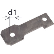 DEHN - Zubehör/Ersatzteile für Überspannungsschutz Informations-/MSR-Technik Anschlussbügel AB EXFS IF3 G 14 D=14mm f.M12