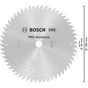 Bosch - Kreissägeblatt PRO Aluminium cordless 2608837767 Kreissägeblatt 184 x