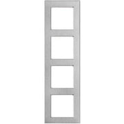 Peha - Abdeckrahmen Rahmen 4-fach D 20.674.220.022 Metal eds-gebürs.rws