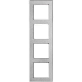 Peha - Abdeckrahmen Rahmen 4-fach D 20.674.220.022 Metal eds-gebürs.rws