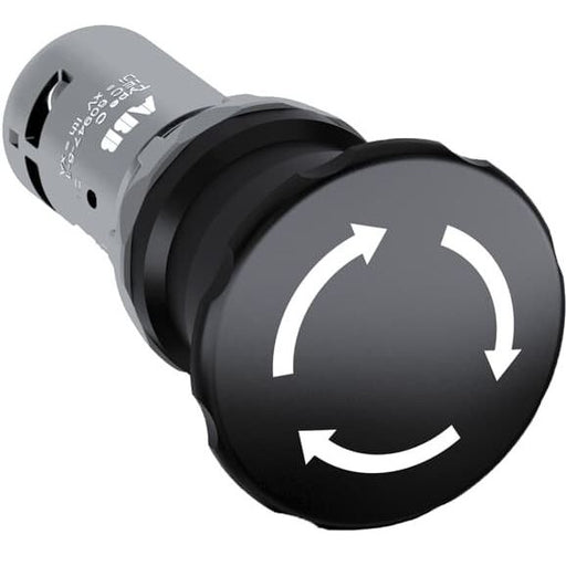 ABB Stotz S&J - Drucktaster, Komplettgerät Maschinen-Stop-Taste CE4T-10B-11