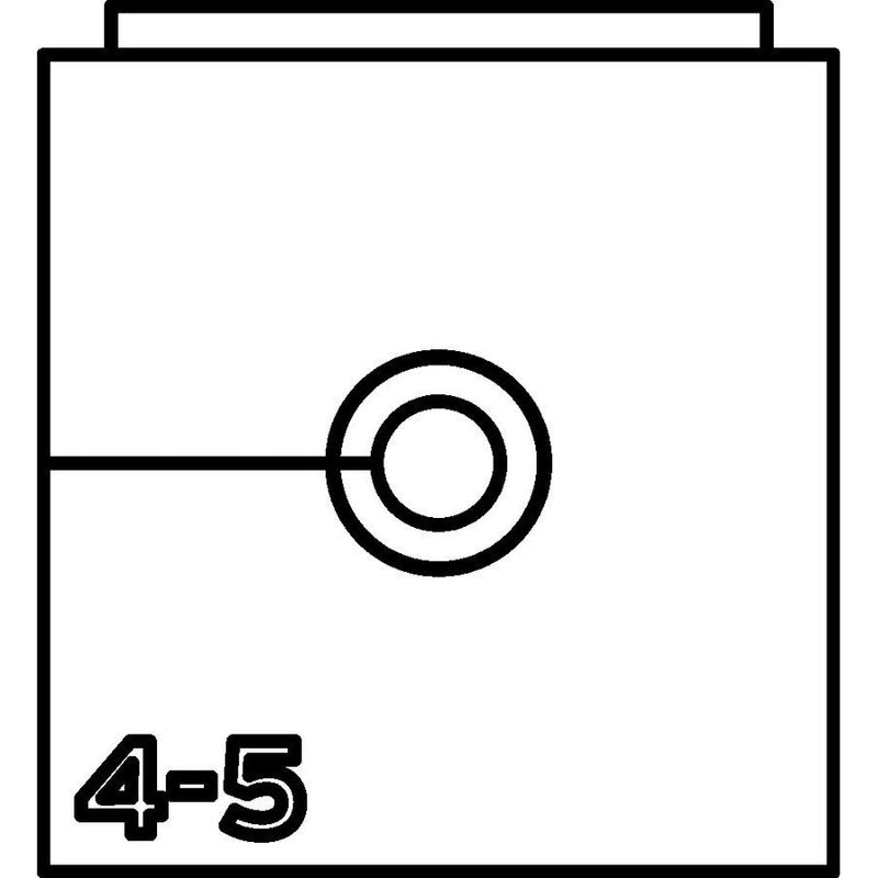 HellermannTyton - Kabelführung für Gehäuse/Schränke Einfachtülle VP-S_4-5 VarioPlate 4-5 mm − 20 Stück