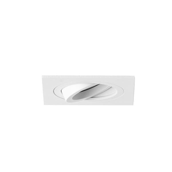 Brumberg Leuchten - Downlight/Strahler/Flutlicht Einbaumodul quadratisch 45009170 strukturweiß