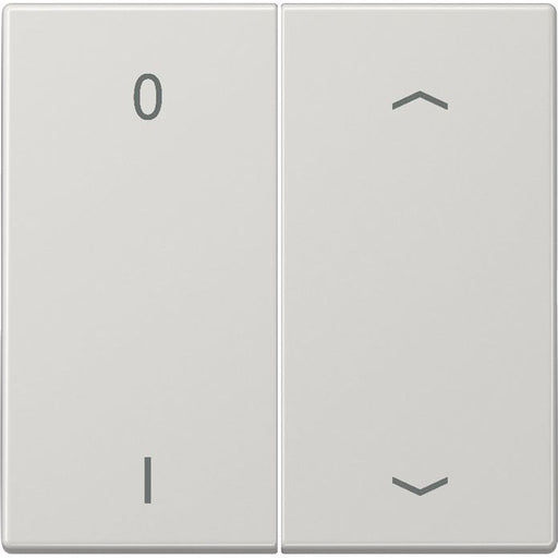 Jung - Sender/Fernbedienung für Installationsschalterprogramme Funk-Wandsender lgr ENO LS 995 P01 LG 4-kanalig Symbole
