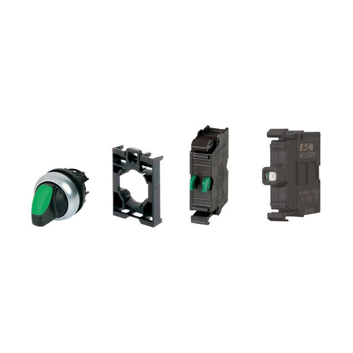 Eaton - Frontelement für Wahlschalter Leuchtwahltaste RMQ-Titan M22-WRLK-G#110924 rastend 1S grün