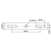 Scharnberger+Hasenbein - Downlight/Strahler/Flutlicht LED-Displaystrahler 90215 3000K 225x185x126mm