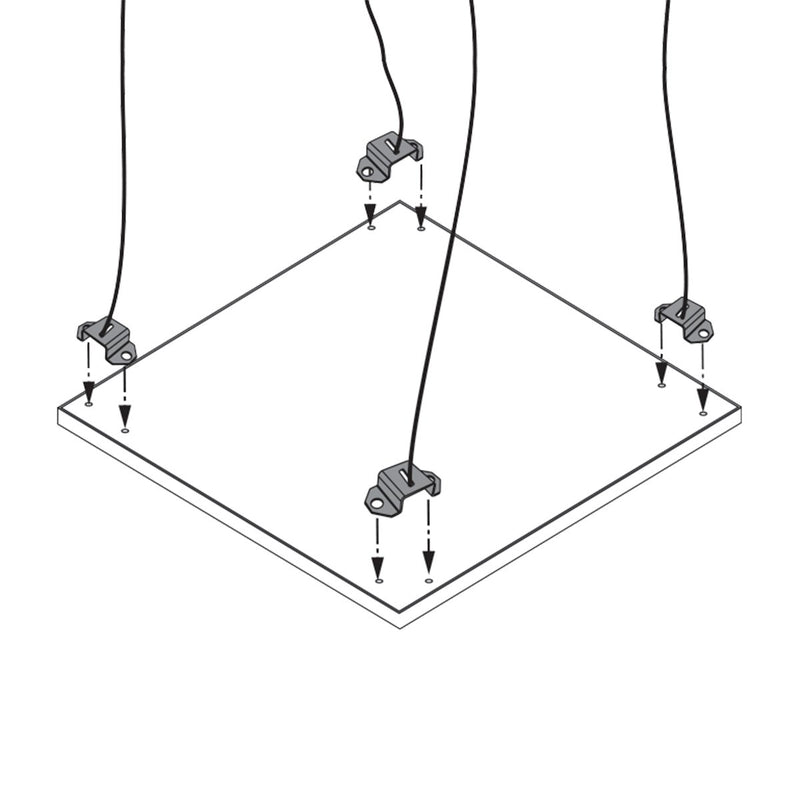 Performance in Light - Mechanisches Zubehör/Ersatzteile für Leuchten Befestigungssatz 3121971