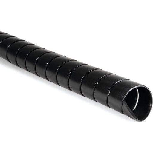 HellermannTyton - Kabelbündelungsschlauch Spiralschlauch SPF-30-PP-BK − 5 Stück