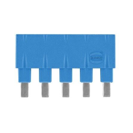 Harting - Zubehör/Ersatzteile für Industriesteckverbinder Steckbrücken 09330009844 5x blau − 5 Stück
