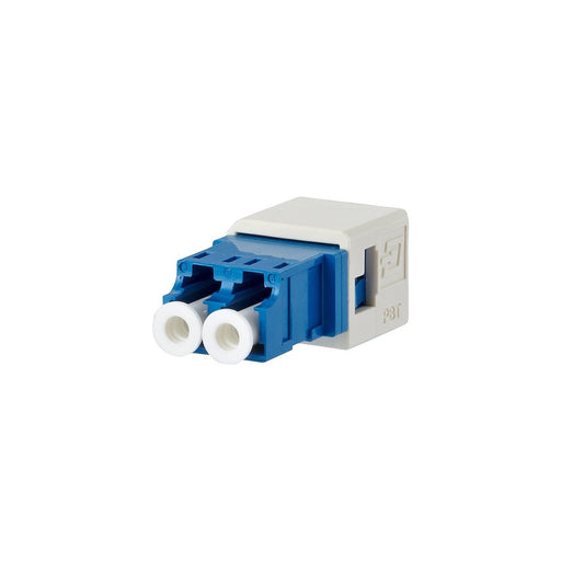 Metz Connect - LWL-Kupplung Einbauadapter, LWL 1402L00820MI LC-Duplex,SM