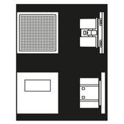 Jung - Radio Smart DAB+ Digitalradio DAB AL1 Set Mono 1LS