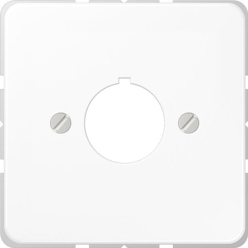 Jung - Einsatz/Abdeckung für Kommunikationstechnik Abdeckung aws CD 564 WW für Befehlsgeräte
