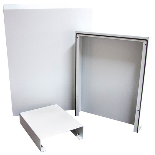 Finder - Abdeckung/Blende/Beschriftungsleiste (Schaltschrank) Metall-Abdeckhaube 07F.50.03 für Filterlüfter − 1 Stück by Find
