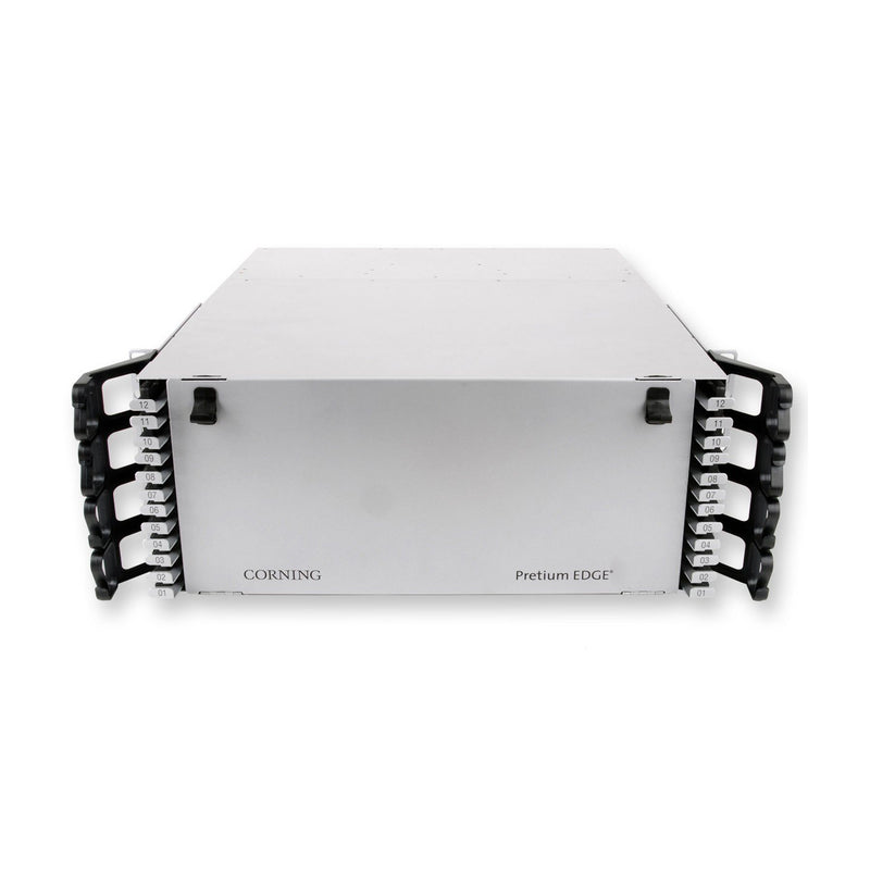 Corning - Patchpanel LWL Pretium Edge Gehäuse EDGE-04U 4HE,482,6mm,19Zoll