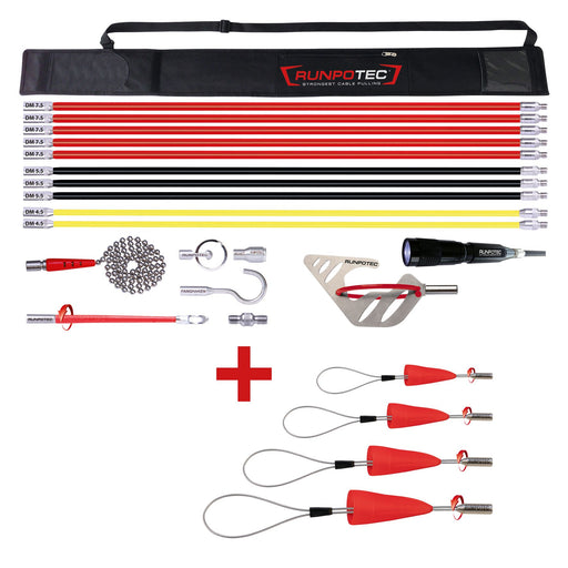Runpotec - Kabeleinziehsystem Aktion RunpoSticks + -Fix 11117 − 1 Stück by Runpotec
