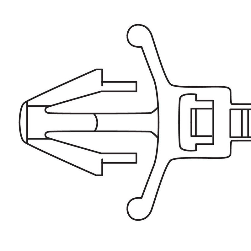 HellermannTyton - Kabelbinder Befestigungsbinder T50SL6PA66HSBK(500) 165x4,6 − 500 Stück