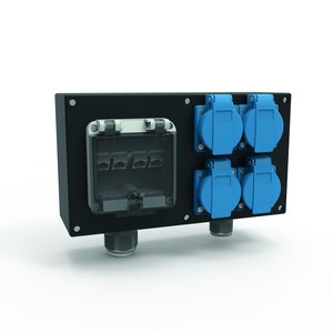 Bals Elektrotech - CEE-Steckdosen-Kombination (IEC 60309) CEE-Steckdosen-Kombination 5401046