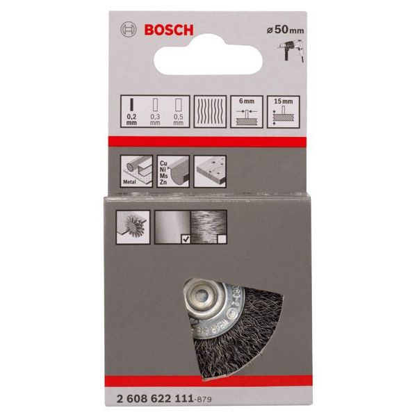 Bosch - Rotierende Drahtbürste PRO Metal clean 2608622111 Scheibenbürste