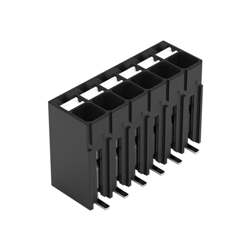 WAGO GmbH & Co. KG - Leiterplattenklemme SMD-Leiterplattenklemme 20861106700000900000 Drücker,1,5mm²,sw − 1080 Stück