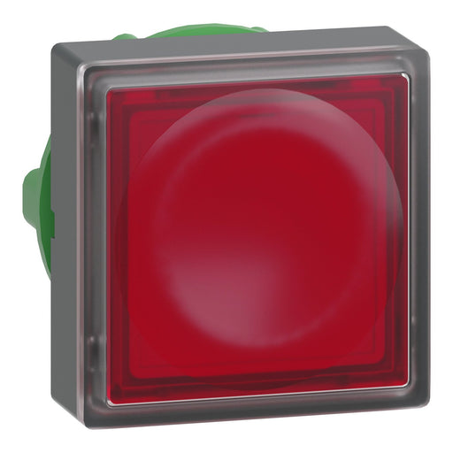 Schneider Electric - Frontelement für Drucktaster Leuchttaster ZB5CW343 fl, quadr. f.LED rt
