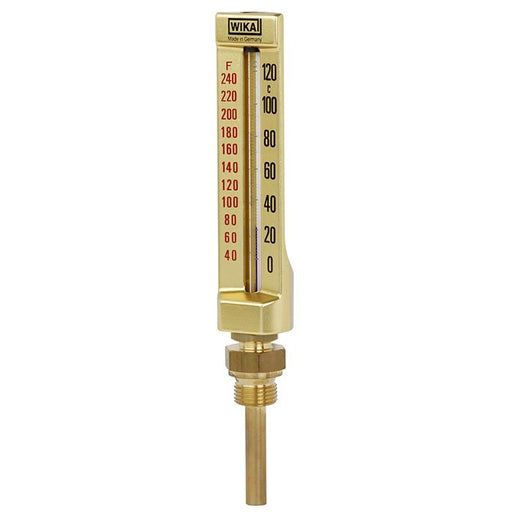 Wika Wiegand - Glasthermometer MaschGlasthermG3200 110x30 3501604 G1/2B 0..100°C 40mm