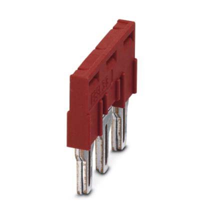 Phoenix Contact - Querverbinder/Brücker für Reihenklemme Steckbrücke FBSL 3-8 Polzahl: 3 − 10 Stück