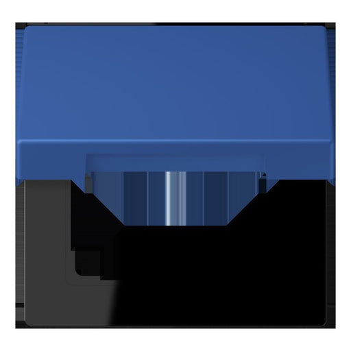 Jung - Abdeckrahmen Klappdeckel m. Stellfeder LC 990 BFKL 253 bleu outremer 59