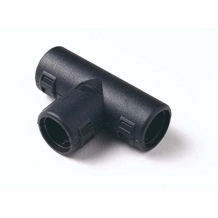 ABB Stotz S&J T&B - Verbinder für Wellschläuche Verschraubung Adaptalok T101010/BL T-Stück,IP40,schwarz − 10 Stück