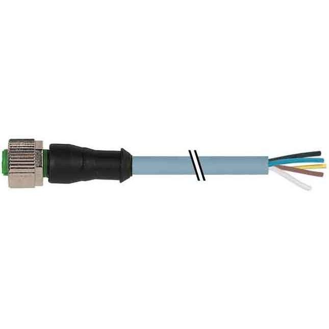 Murrelektronik - Konfektioniertes Sensor-Aktor-Kabel M12-Buchse gerade 7000-17041-2920300 3m 8x0,25qm gr. − 1 Stück