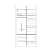 Eaton - Zähler-Komplettschrank Zählerschrank ZSD-ZV-1100-BASIC