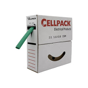 Cellpack - Schrumpfschlauch Schrumpfschlauch-Abrollbox SB/1.6-0.8/grün/15m 1.6-0.8mm/L:15m,grün
