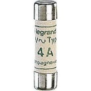 Legrand - Zylindrische Sicherung Zylindersicherung Legrand 012002 2A,8,5x31,5mm, aM − 10 Stück