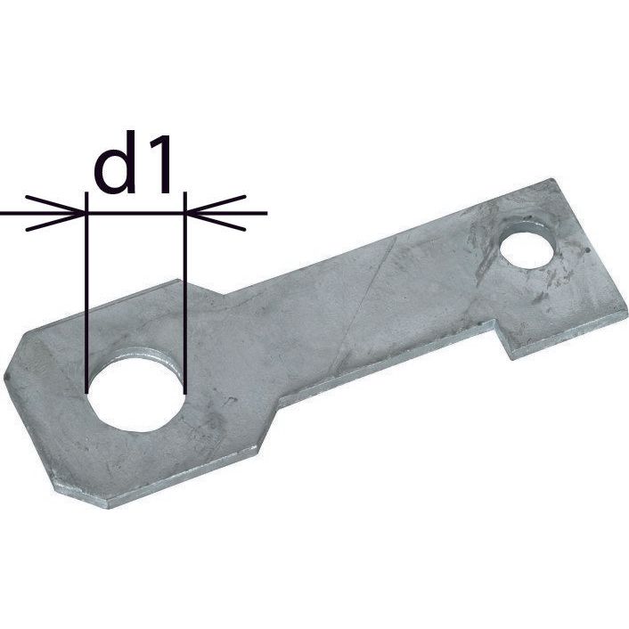 DEHN - Zubehör/Ersatzteile für Überspannungsschutz Informations-/MSR-Technik Anschlussbügel AB EXFS IF3 G 18 D=18mm f.M16