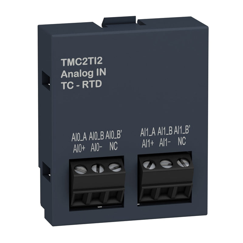 Schneider Electric - SPS-Analoges Ein-/Ausgangs-Modul Erweiterung Cartridge TMC2TI2 M221 2 analog Eing